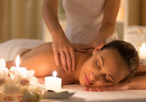 Relaxing massage by candlelight at TerraLux SPA in Chișinău
